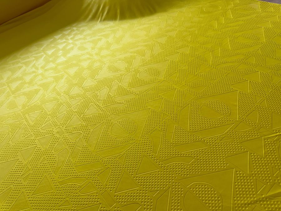 Textura do 3D BRASIL COPA AMARELO